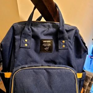Backpack diaper bag